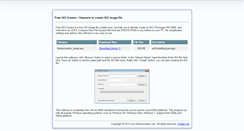 Desktop Screenshot of freeisocreator.com